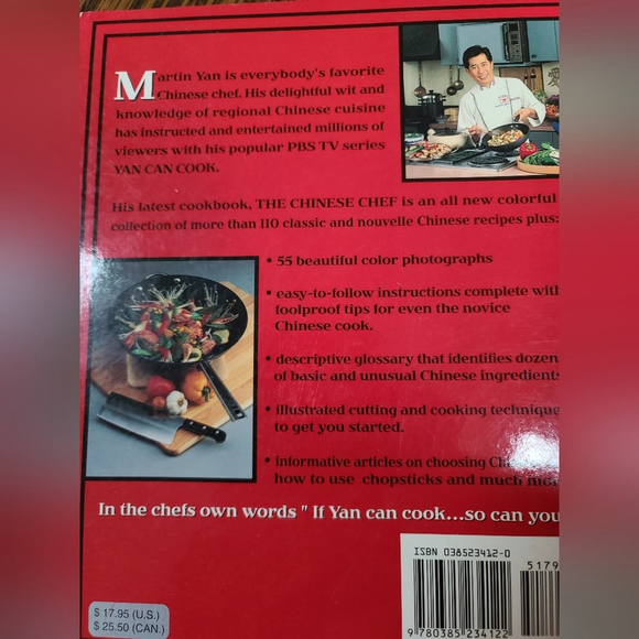 Set of Martin Yan Cookbooks Near New - Picture 7 of 8